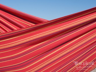 textile hamac rouge