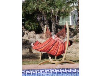 chaise hamac geant sur pied