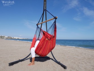 hamac chaise sur pied plage