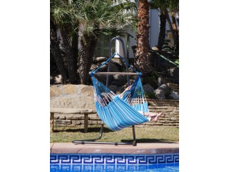 hamac chaise bleu xl