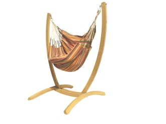 support en bois + hamac chaise XL Aguilas